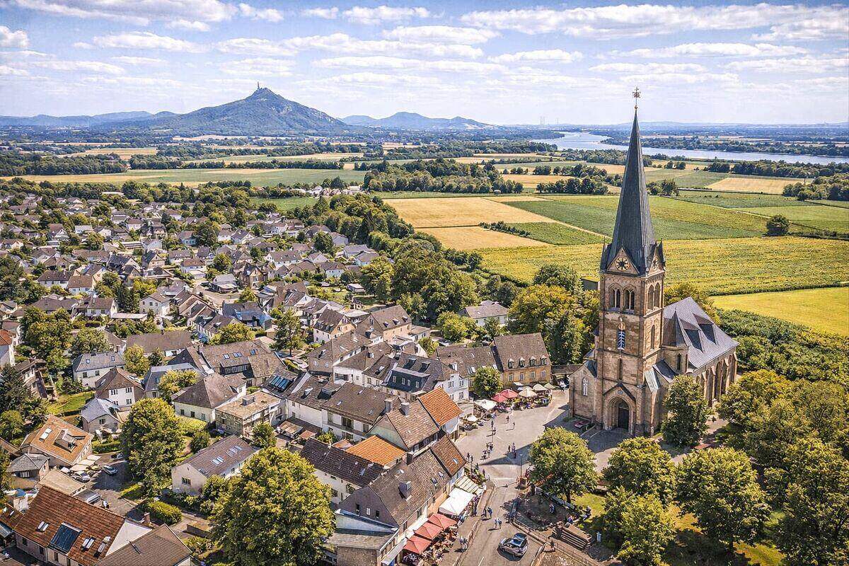 Stadtansicht von Bornheim im Rhein-Sieg-Kreis – hier kaufen wir Autos mit Getriebeschaden an